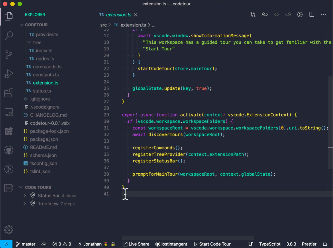 Code Tour